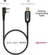 MIRKIT Baofeng Programming Cable for Two Way ham Portable radios: UV-5R, 5RA, 5R Plus, 5RE, UV-82, BF-F8HP, UV3R Plus, BF-888S, 5R EX, 5RX3, GA-2S...
