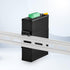 Din Rail Mount Clip 35mm Width Universal Din-Rail Mounting Brackets Clamp for Switches and Injectors 2-Pack...