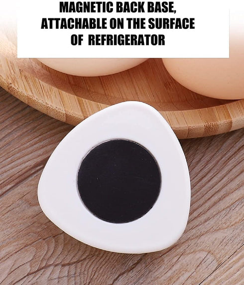 Jawbush Magnet Egg Piercer for Raw Eggs, with Magnetic Base and Safety Lock, Hard Boiled Egg Peeler, Egg Pricker to Get a Good Hard Boiled Egg...