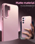 Dssairo for samsung galaxy a35 5g phone case,with 2 pack Tempered Glass Screen Protector?18FT Drop Resistant Matte Back Cover Shockproof Slim Fit ...