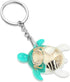 Sea Turtle Keychain, Metal Turtle Keychain Charms For Bag Purse Handbag Sea Turtle Backpack Keychain Gifts for Women...