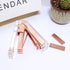 Multibey Heavy Duty Stapler 26/6 24/6 Standard Classic Black & Clear Staplers Office Supplies Desk Accessories Desktop Stationery (Rose Gold)...