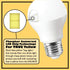 A19 LED Bug Light - Replaces 100W - Yellow Spectrum E26 Medium Outdoor Bulb for Porch Patio & Deck - Upgrade Your Old Painted Incandescent Bug Bul...