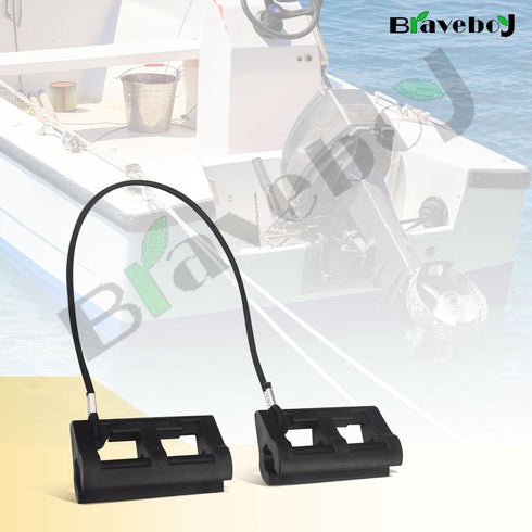 Hydraulic Steering Lock for Outboard Motor Trailering Transport, 4" Steer Stop Outboard Hydraulic Steering Lock - Transom Savers, Hydraulic Steeri...