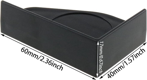 4PCS Black Plastic Fish Tank Corner Protector Aquarium Glass Angle Cover for Home...