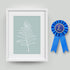 Award Ribbon Rosette Set Satin Participation Ribbon Honorable Ribbon Badge Blue Red and White Prize Ribbons 1st 2nd 3rd Place Medals for Classroom...