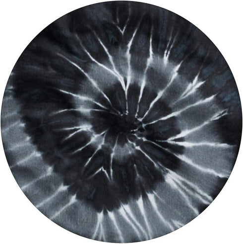 Black and White Tie Dye Swirl Monochrome Hippie Spiral Gift PopSockets PopGrip: Swappable Grip for Phones & Tablets......
