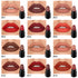 evpct 12Pcs Capsule Pills Lipstick Mini Matte Lipstick Sets for Women labiales mate 24 horas originales Dark Brown Red Nude Small Candy Lipstick S...