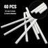 40 Pieces Humidifier Filter Cotton Refill Travel Mini Humidifier Filters Sticks Car Humidifier Replacement Parts for Portable Personal USB Powered...