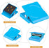 12-Piece Fridge Magnets Magnetic Clips, Refrigerator Magnet Metal Clip Memo Note Clip Paper Clamp Great to Whiteboard Wall Fridge Kitchen Calendar...