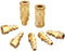 Air Hose Fittings Quick Connect Brass Air Coupler and Plug Kit, Industrial Type D, 1/4-Inch NPT Air Compressor Fittings, 7 Piece...