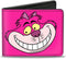 Buckle-Down Men's Disney Wallet, Bifold, Cheshire Cat Face Stripes Pinks, Vegan Leather, Multicolor, Standard Size...