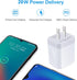 20W Super Fast Charger Type C Wall Plug Adapter Quick Charging Block Compatible Samsung Galaxy A15 5G A35/A55/A14/S24 Ultra/S23 FE/S21 FE/A54/A13/...