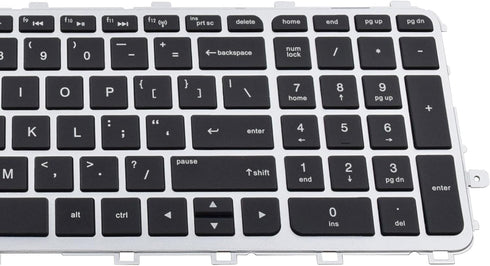 Laptop Backlit Keyboard Replacement Compatible with HP Envy 15-J000 15T-J100 15Z-J100 15-Q 15T-Q 17-J 17T-J000 17T-J100 M7-J.Touchsmart M6-N US La...