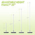 Grout Brush with Long Handle, Grout Cleaner for Tile Floors, Shower Tile Floor Scrubber for Cleaning Baseboard Bathroom...