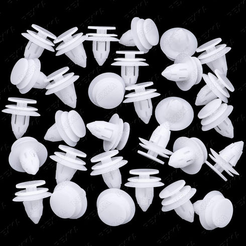 Rexka 30pcs Door Trim Panel Retainer Clip Fastener for Chrysler 6505292AA Vans Grand Voyager, Pacifica, Town & Country, Voyager, Dodge Caravan, Gr...