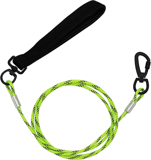 4/5/6 FT Chew Proof Dog Leashes with Comfortable Handle, Steel Cable Lead for Control Large or Medium Dogs Walk and Train, Heavy Duty with Rotate ...