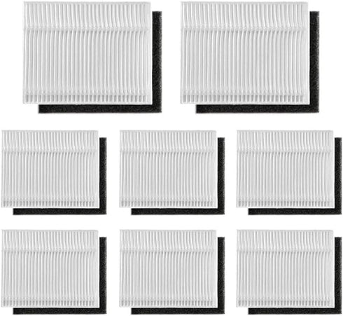 Neutop Replacement Filter Sets Parts Compatible with eufy Clean L50, L50 SES, L60, L60 SES, L60 Hybrid, Robot Vacuum Accessories, 8-Pack....