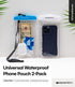 GOOSPERY [2-Pack Universal Waterproof Phone Pouch, Underwater Cellphone Dry Case Beach Bag Compatible with iPhone 14 13 12 11 Pro Max Mini Xs XR, ...