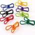30 Pcs 2 Inch 10 Different Random Colors Chip Clips, PVC Coating High Elasticity Strength Clothes Pins, Food Clips and Bag Clips...