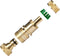 Soaker Hose Pressure Reducer Regulator with Integrated Female Quick Connector - Includes Male Connector with 3/4 GHT Threads and Integrated 1/2 In...