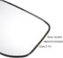 X AUTOHAUX Car Rearview Left Driver Side Mirror Glass Replacement W/Backing Plate Non-heated White Glass for Honda Civic 2006-2011...