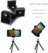 AFAITH Cell Phone Tripod Mount with Remote, Phone Holder Adapter Selfie Monopod with Adjustable Clamp for iPhone 16 15 14 13 12 11 Max Pro Phone X...