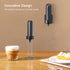 Powerful Electric Milk Frother Set, Rechargeable Drink Blender with Stand/Base, Foam Maker Mixer, Handheld Milk Frother for Coffee, Cappuccino, La...