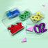 18 Pcs (3 sizes) Rectangle Mini Clear Plastic Storage Containers Box Case with lid for Items,Pills,Herbs,Baby products, Bead, Jewelry, and Other S...