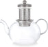 Teabloom Florence Glass Teapot – Heatproof Glass with Removable Stainless Infuser – Stovetop Safe – Tea for One or Two – 24 oz / 700 ml (2-3 Cups)...