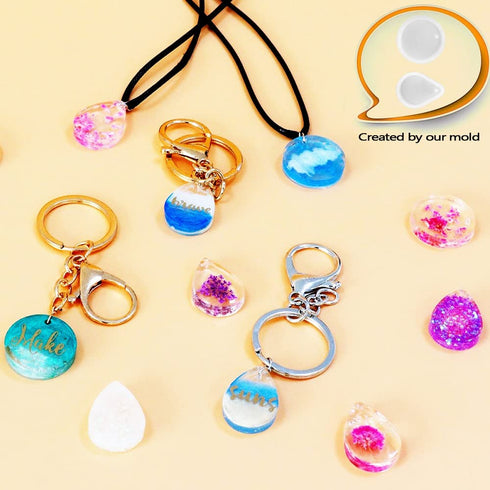 Crystal Clear Hard UV Resin Upgraded Formula Ultraviolet Fast Curing Resin for Jewelry Making Craft Decoration, Hard Transparent Glue Solar Cure S...