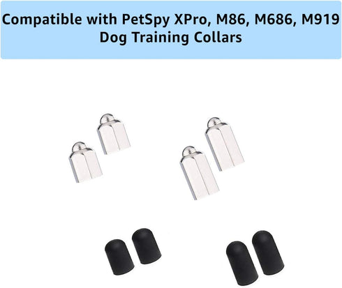 PetSpy M86-2 Dog Training Shock Collar for 2 Dogs, 1100 Yards, Medium to Large Dogs, with Vibration, Electric Shock and Beep, Waterproof, Remote T...
