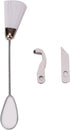 HONEYSEW Two Piece Set Upper and Lower Serger Knife Plus Machine Clear Brush...