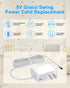 5V for Graco Swing Replacement Power Cord, Only Compatible with Graco Baby Simple Sway Swing, Glider LX, Elite, Premier, Petite LX, DuoGlider, Swe...