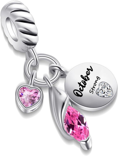 12 Teardrop Birthstone Birthday Charm for Pandora Bracelet Gift for Her...
