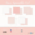 Papers For You - Scrapbooking and Craft Paper Kit | "Coral Essentials" Collection | Includes 20 Double Sided Papers with Different Designs | Size ...