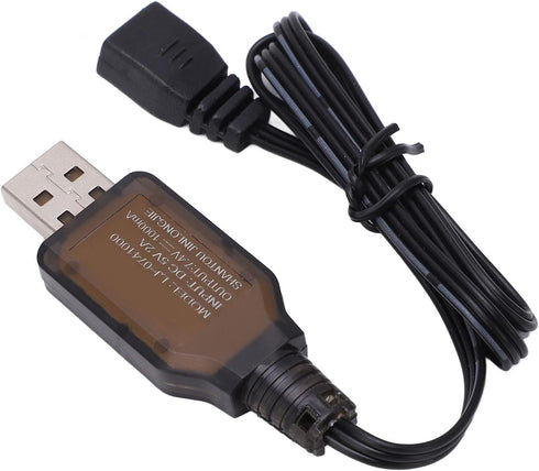 RC USB Charging Cable, RC Car Battery Charger 7.4V 1000mA Lipo Battery USB Charger Charging Cable for 1:16 Remote Control Car......