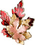 BinaryABC Thanksgiving Brooch Pin,Autumn Fall Leaves Brooch Pin,Maple Leaf Lapel Pin, Thanksgiving Jewelry Accessory Gifts Decoration...