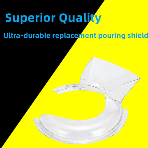 KN1PS Splash Pouring Shield W10616906 Fit 4.5-5Qt Pour Shield for KitchenAid Stand Mixer...