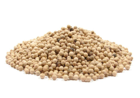 White Peppercorn, Whole-4oz-Hotter Than Black Peppercorn...