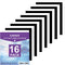 CAREGY Heat Transfer Vinyl HTV Iron on Vinyl for T-Shirts 12 x 10 Inches 16 Sheets (White and Black)...