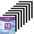 CAREGY Heat Transfer Vinyl HTV Iron on Vinyl for T-Shirts 12 x 10 Inches 16 Sheets (White and Black)...