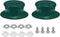 uxcell 2pcs Pot Pan Lids Replacement Knob, Plastic Pan Cover Holding Handles Fits Skillets and Kitchen Cookware Covers, Green...