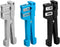 Coaxial Cable Stripping Cutter Tool Coaxial Cable Stripper Fiber Optic Jacket Stripper Cable Cutter Crimper, 3pcs...