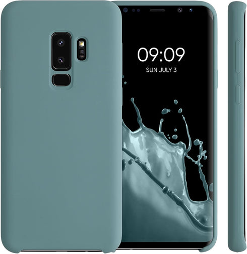 kwmobile Case Compatible with Samsung Galaxy S9 Plus Case - TPU Silicone Phone Cover with Soft Finish - Arctic Night...
