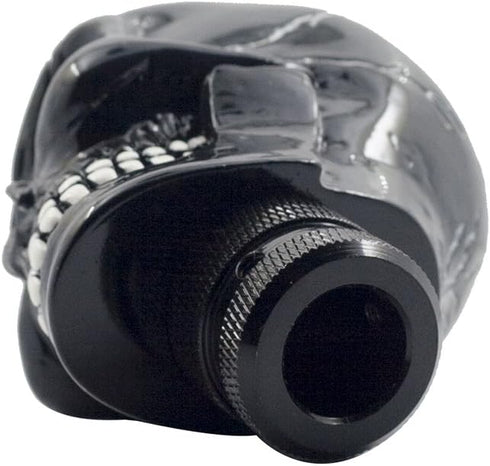 Skull Manual Automatic Gear Shift Knobs with Adapters Fit Car Truck SUV Black...