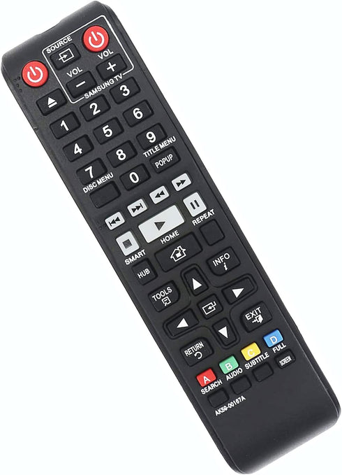 AK59-00167A Remote Control Replacement for Samsung Blu-ray DVD Disc Player...
