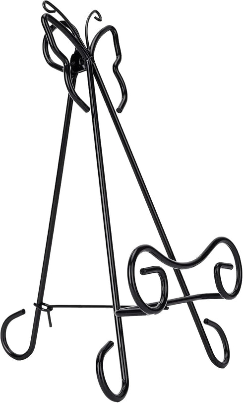 Garden Stone Stand,Garden Stone Easel,Stone Display Stand, Iron Display Stand (Set of 1)...