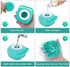 Pet Bath Massage Brush Puppy Dog Cat Grooming Cleaning Soft (Blue)...