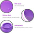 6 Pcs Silicone Mixing Bowls, 0.49 QT Reusable Silicone Bowl, Silicone Bowls for Melting Chocolate, Silicone Pinch Bowls for Sauce, White, Pink, Pu...